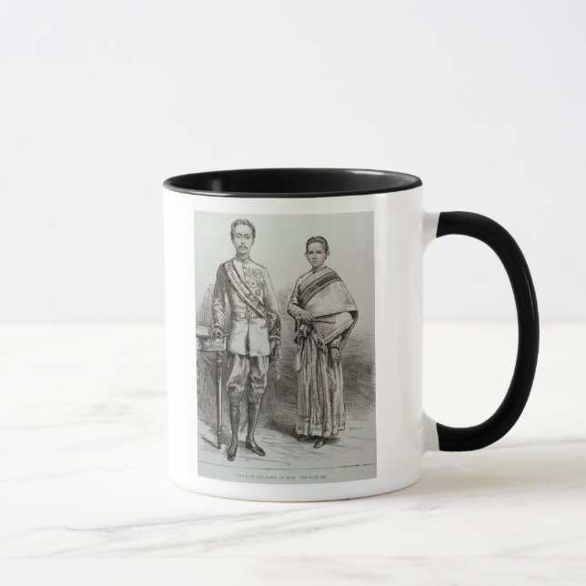 Mug Le roi et la reine du Siam (Droite)