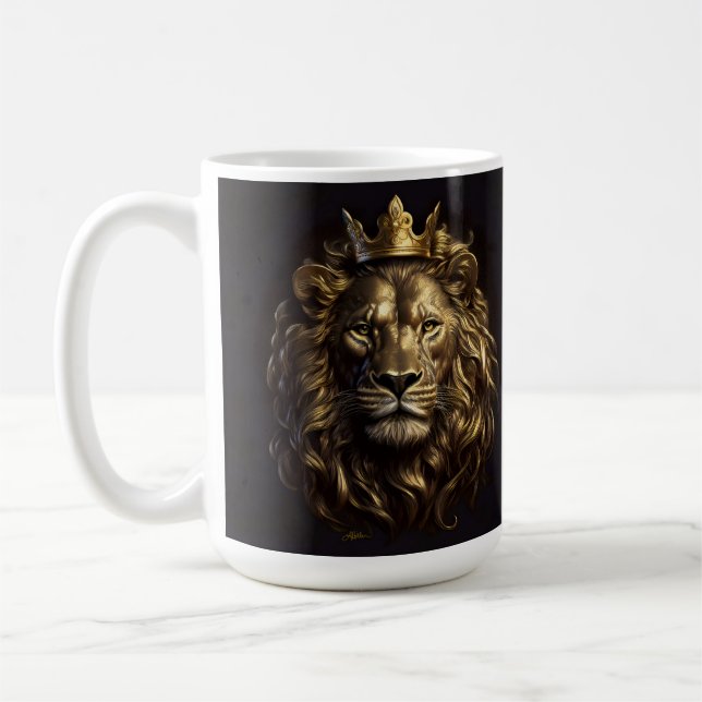 Mug Le Roi ! Le Lion d'Oz pas si lâche (Gauche)