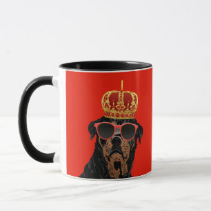 Mug Le Roi Rottweiler de la vie de voyou pour des