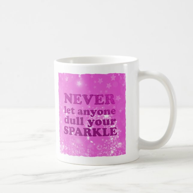Mug Le rose | n'a jamais laissé n'importe qui (Droite)