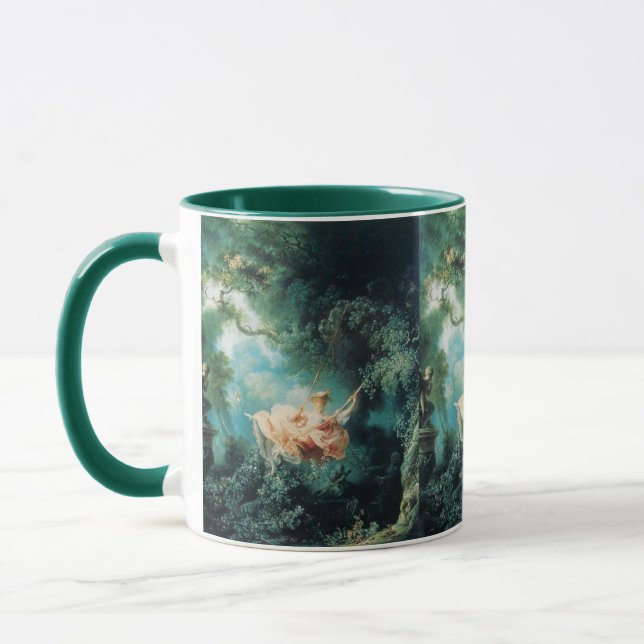 Mug LE rose vert SWING (Gauche)