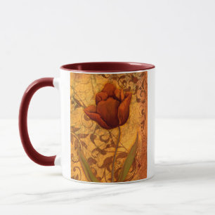 Mug Le rouge fleurit II