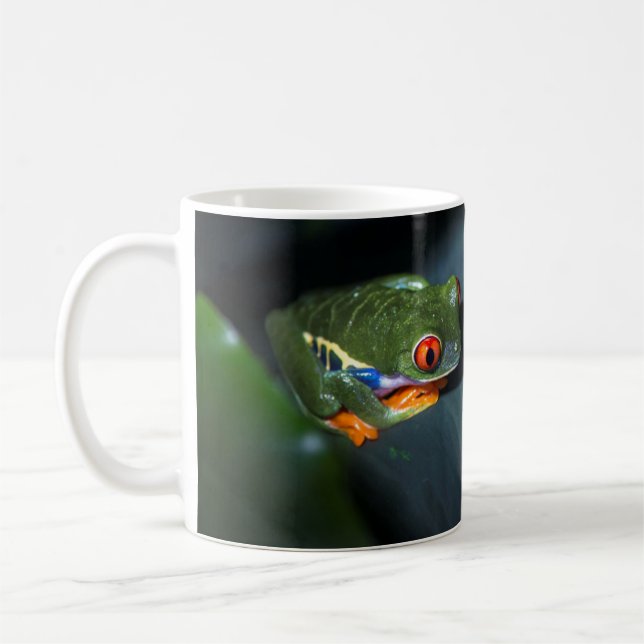 Mug Le rouge observe la séance de grenouille (Gauche)