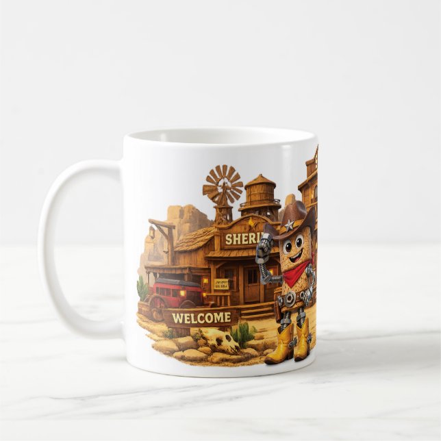 Mug Le Saloon Cowboy (Gauche)