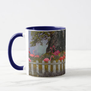 Mug Le sanctuaire de flamants roses en plastique Penfi