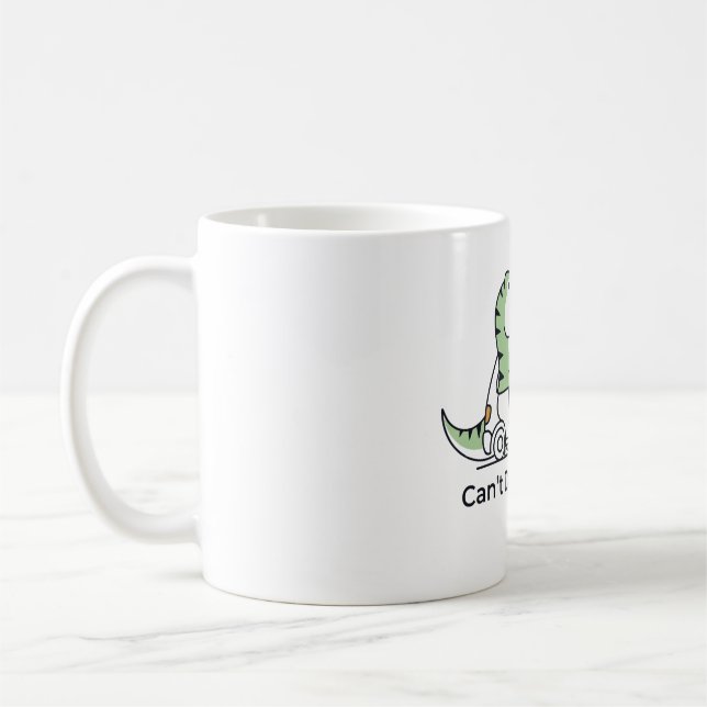 Mug Le saurus ne peut pas conduire (Gauche)