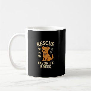 Mug Le sauvetage est ma race préférée
