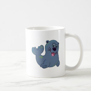 Mug Le Sceau De Tissu Chez Zazzle Mascot Caractère Log