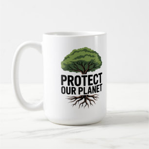 Mug Le secret d'un avenir plus vert est ancré dans l'a