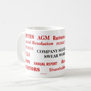 Mug Le secrétaire général d'Annoying Funny Company