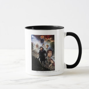 Mug LE SEIGNEUR DES ANNEAUX Caractère Collage