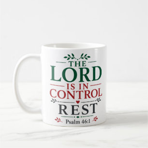 Mug Le Seigneur Est Aux Commandes Disposition Minimali