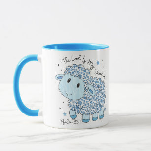 Mug Le Seigneur est mon berger - Sheep Design Christia