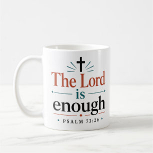 Mug Le Seigneur est suffisant Verset biblique minimali