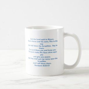 Mug Le seigneur vous bénissent et vous gardent