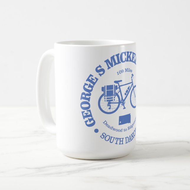 Mug Le sentier George S Mickelson (cyclisme) (Devant gauche)