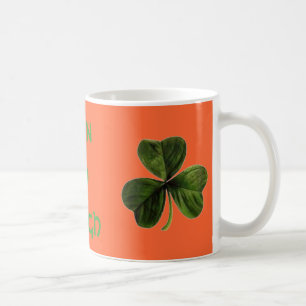 Mug le shamrock, homehat, Erin vont Bragh