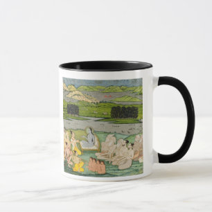 Mug Le Shuku sage Deva s'adressant au Roi Parikshit et