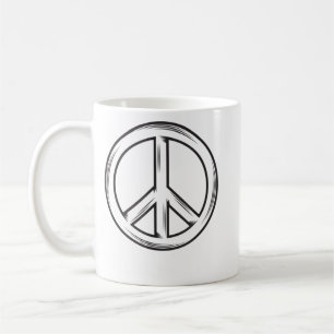 Mug Le signe de la paix pour les hommes et les femmes