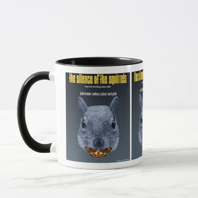 Mug Le silence des écureuils - une parodie (Gauche)