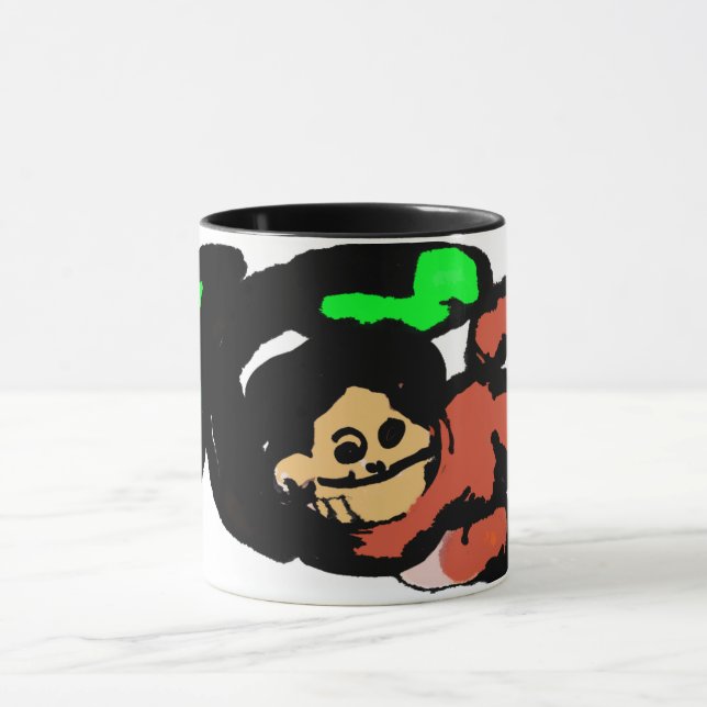 Mug Le singe est mignon  (Centre)