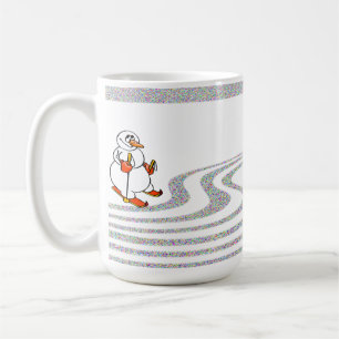 Mug Le skieur de neige -