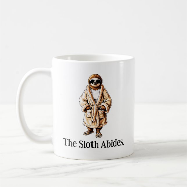Mug Le Sloth Abides. Logiciel de refroidissement (Gauche)
