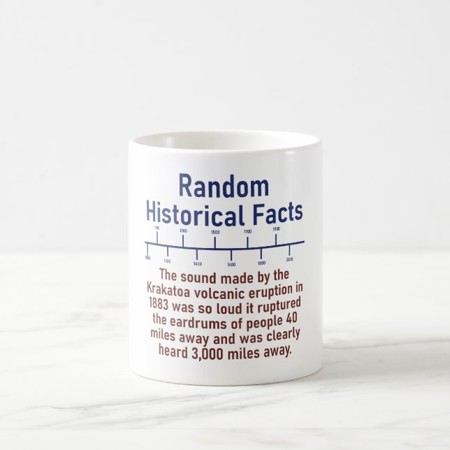 Mug Le Son De L'Éruption Volvanique De Cracovie (Centre)