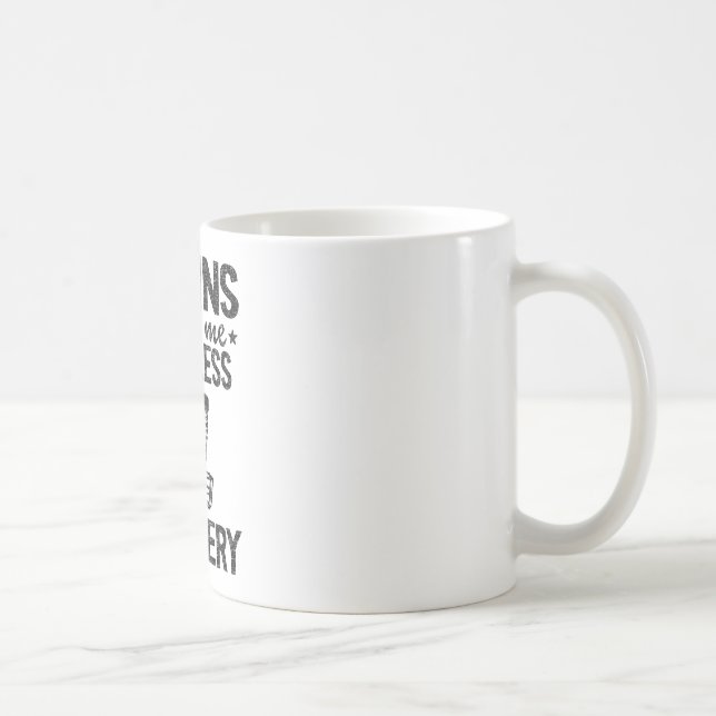 Mug Le Son Des Chaînes Me Fait Me Sentir Moins Meurtri (Droite)