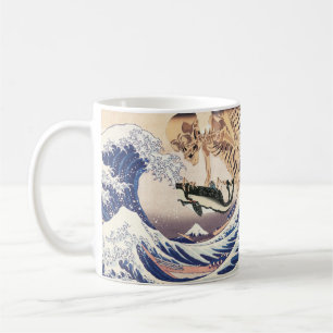 Mug Le spectre des squelettes à la grande vague