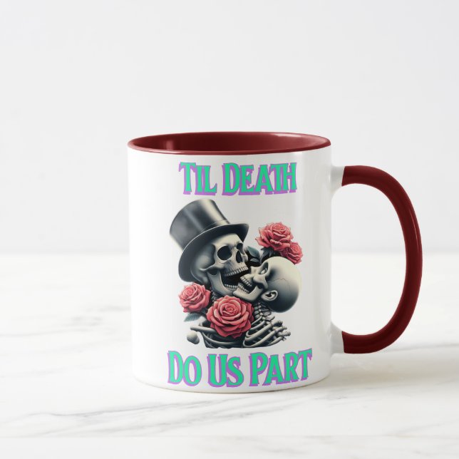 Mug Le Squelette Dapper Une Affaire De Top Hat (Droite)