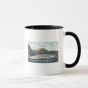 Mug Le ` St. John de bateau à vapeur du fleuve Hudson