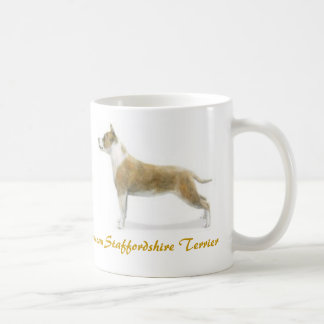 Mug Le Staffordshire Terrier américain, amoureux des