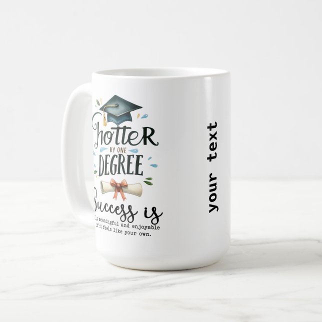 Mug Le succès est (Devant gauche)