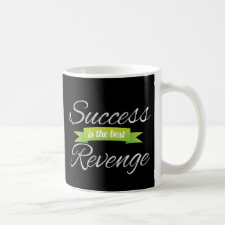 Mug Le succès est la meilleure revanche verte