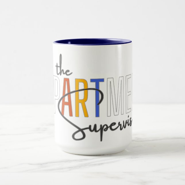 Mug Le superviseur du département, professeur d'art (Centre)