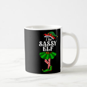 Mug Le Sy Elf Xmas drôle de Noël assorti à la famille