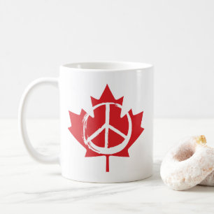 Mug Le symbole de la paix au Canada n'est pas à vendre