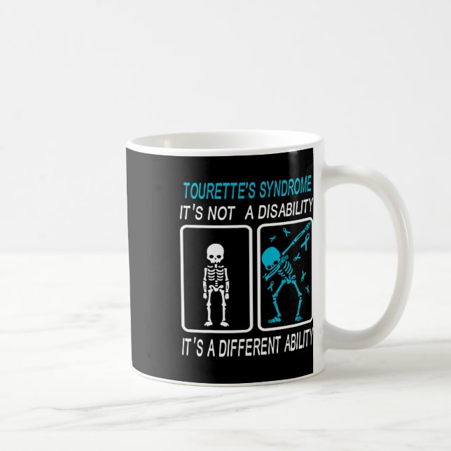 Mug Le syndrome de Tourette n'est pas un handicap  (Droite)