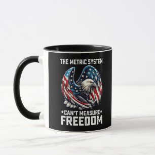 Mug Le système métrique ne peut pas mesurer l'aigle de