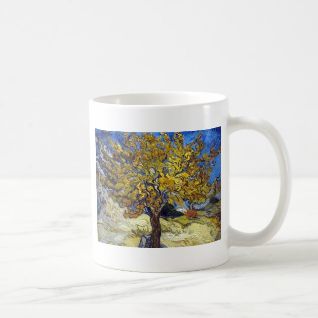 Mug Le tableau du mûrier de Van Gogh, un chef-d'œuvre  (Droite)