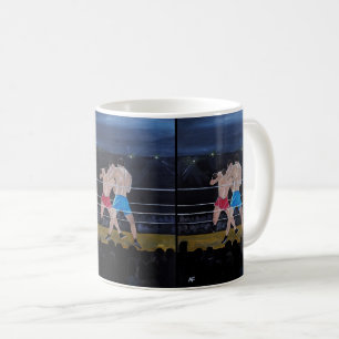 Mug Le tableau Les Boxeurs par Alfred Fox