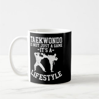 Mug Le Taekwondo N'est Pas Seulement Un Jeu C'est Un M