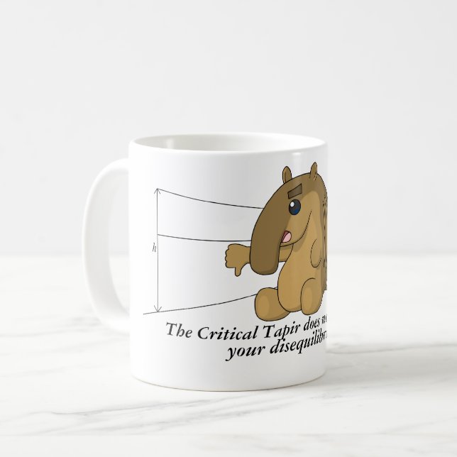 Mug Le Tapir Critique - Géologie Structurale (Devant gauche)