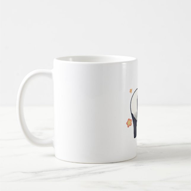 Mug Le tapir malais ravit � art animal mignon (Gauche)