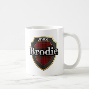 Mug Le tartan écossais de dynastie de Brodie de clan
