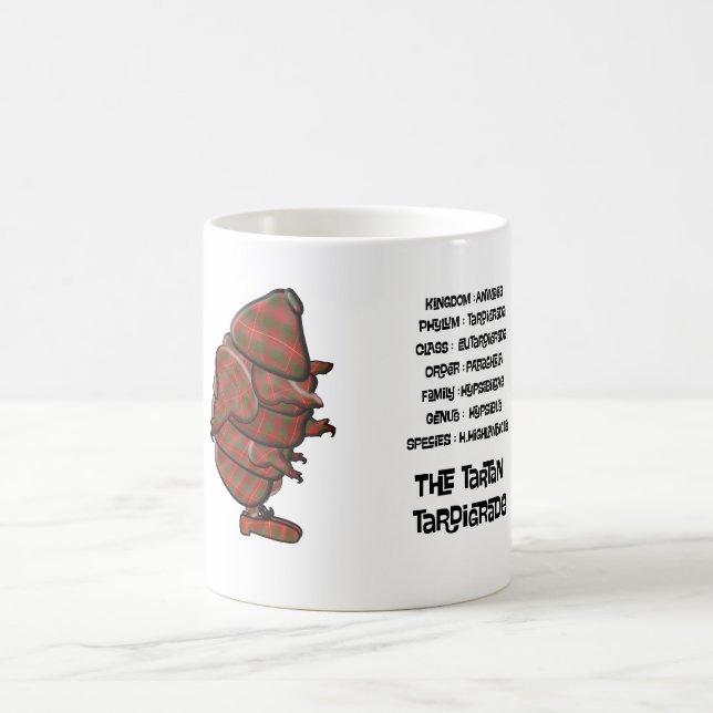 Mug Le tartan tardigrade (Centre)