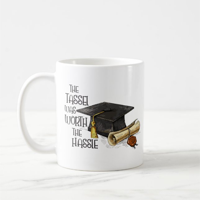 Mug Le Tassel Vaut La Peine Du Hassle (Gauche)