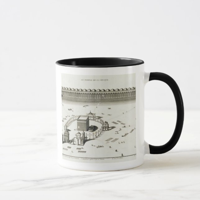 Mug Le temple de Mecque (gravure) (Droite)