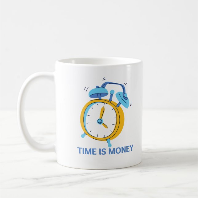 Mug Le temps est l'argent (Gauche)
